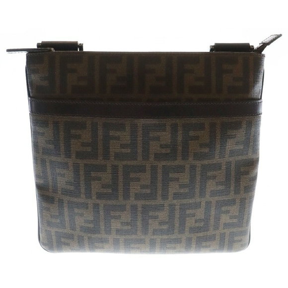 Fendi Crossbody Canvas Zucca Brown - Picture 2 of 5